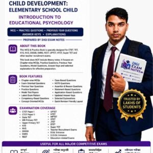 Play PDF Notes & MCQ 2026 | Digi Exam Notes Child Development & Educational Psychology | CTET, TET, KVS, NVS