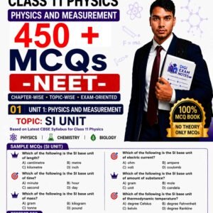 SI Units MCQ Book PDF for Class 11 Physics | Digi Exam Notes